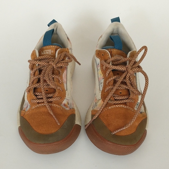 Vans x Parks Project Ultrarange Multicolor Sneakers with Brown and White Accents - Picture 6 of 13